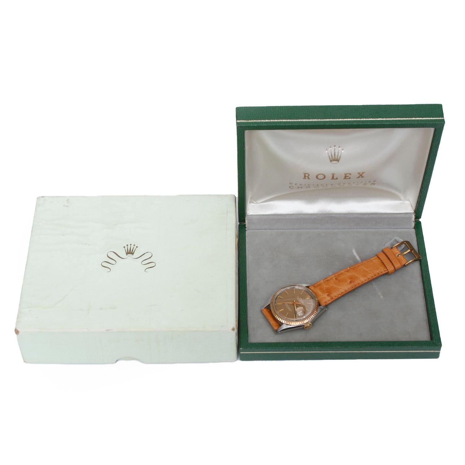 Men's Rolex Datejust 2-Tone Watch 1601 4