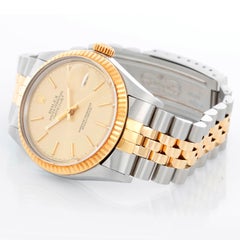 Men's Rolex Datejust 2-Tone Watch 16013