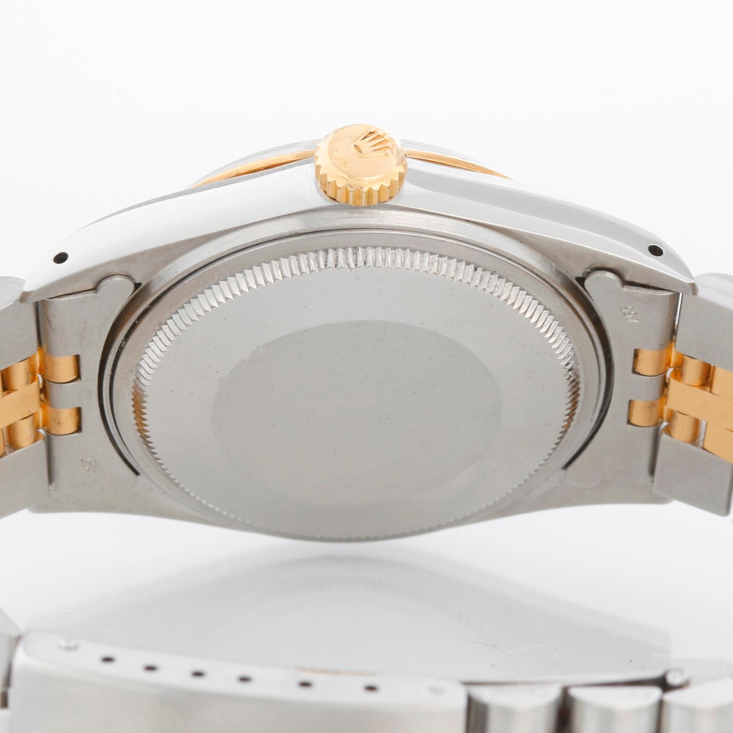 Men's Rolex Datejust 2-Tone Watch 16013 In Excellent Condition In Dallas, TX