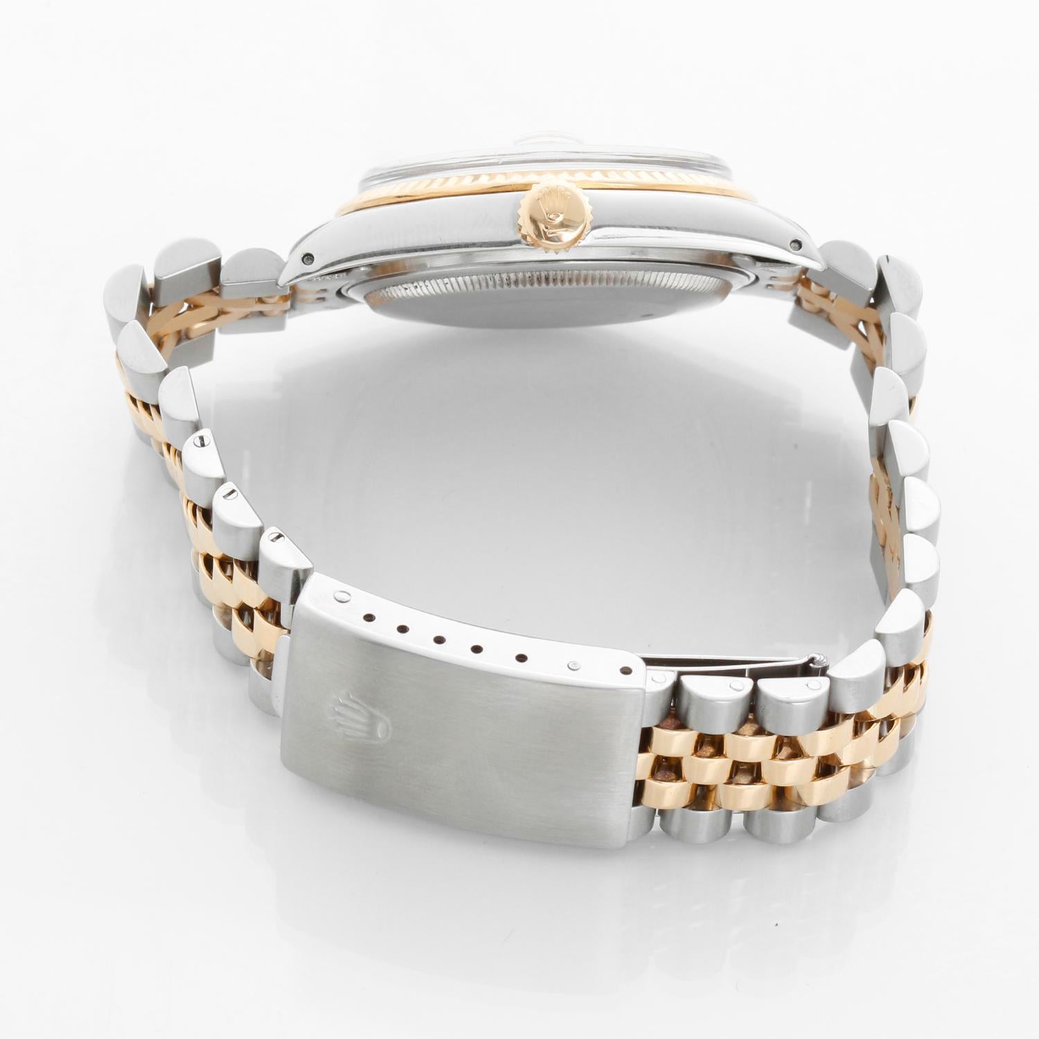 Rolex Datejust 2-Tone Herrenuhr 16013 im Angebot 1