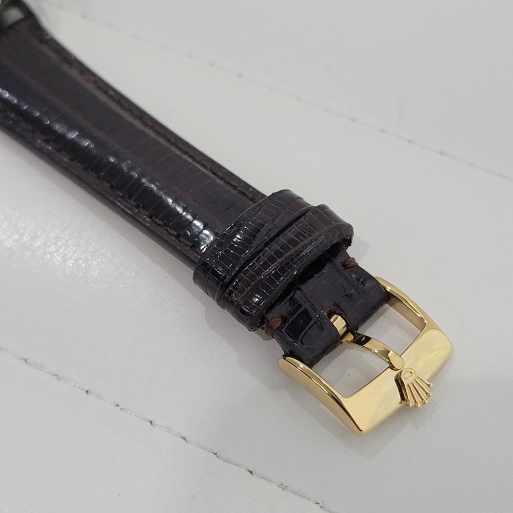 Mens Rolex Datejust Ref 1625 Thunderbird 36mm 18k Gold SS Automatic 1970s NA102 For Sale 3