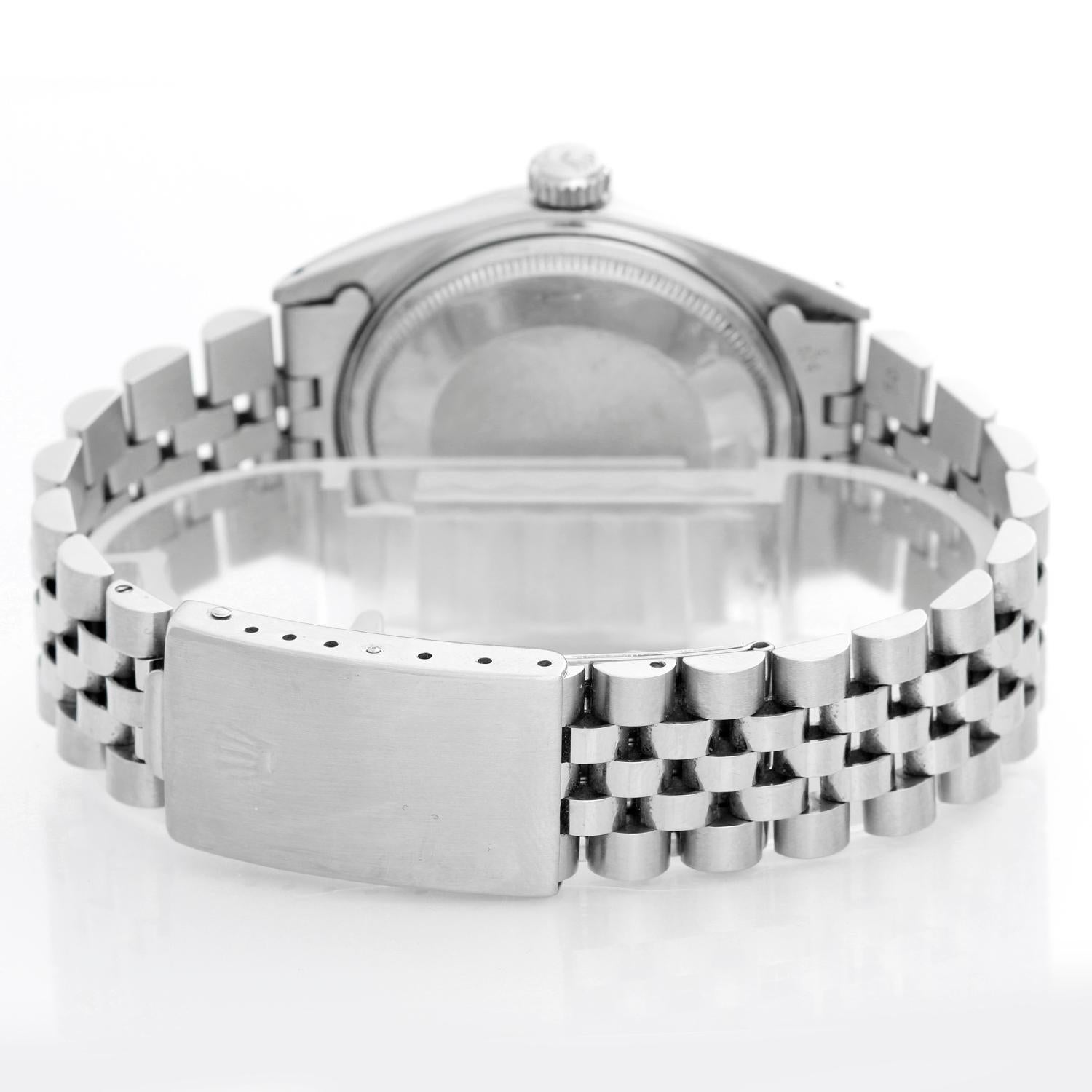 Men's Rolex Datejust Stainless Steel Watch 1601 In Excellent Condition In Dallas, TX