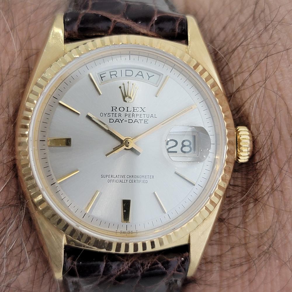 Mens Rolex Day Date President 1803 36mm 18k Gold Automatic 1960s Vintage RJC209 5