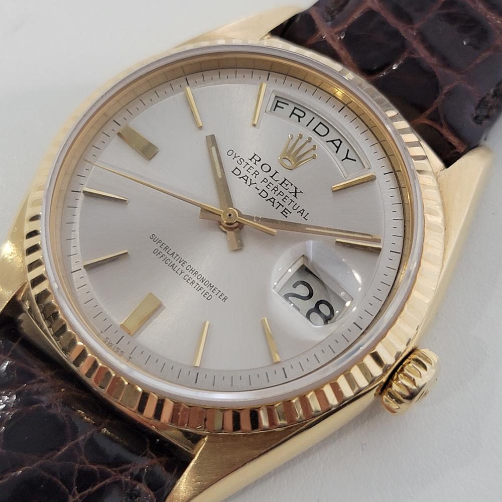rolex oyster perpetual day-date superlative chronometer officially certified