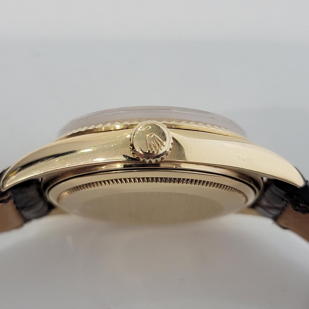 Mens Rolex Day Date President 1803 36mm 18k Gold Automatic 1960s Vintage RJC209 1