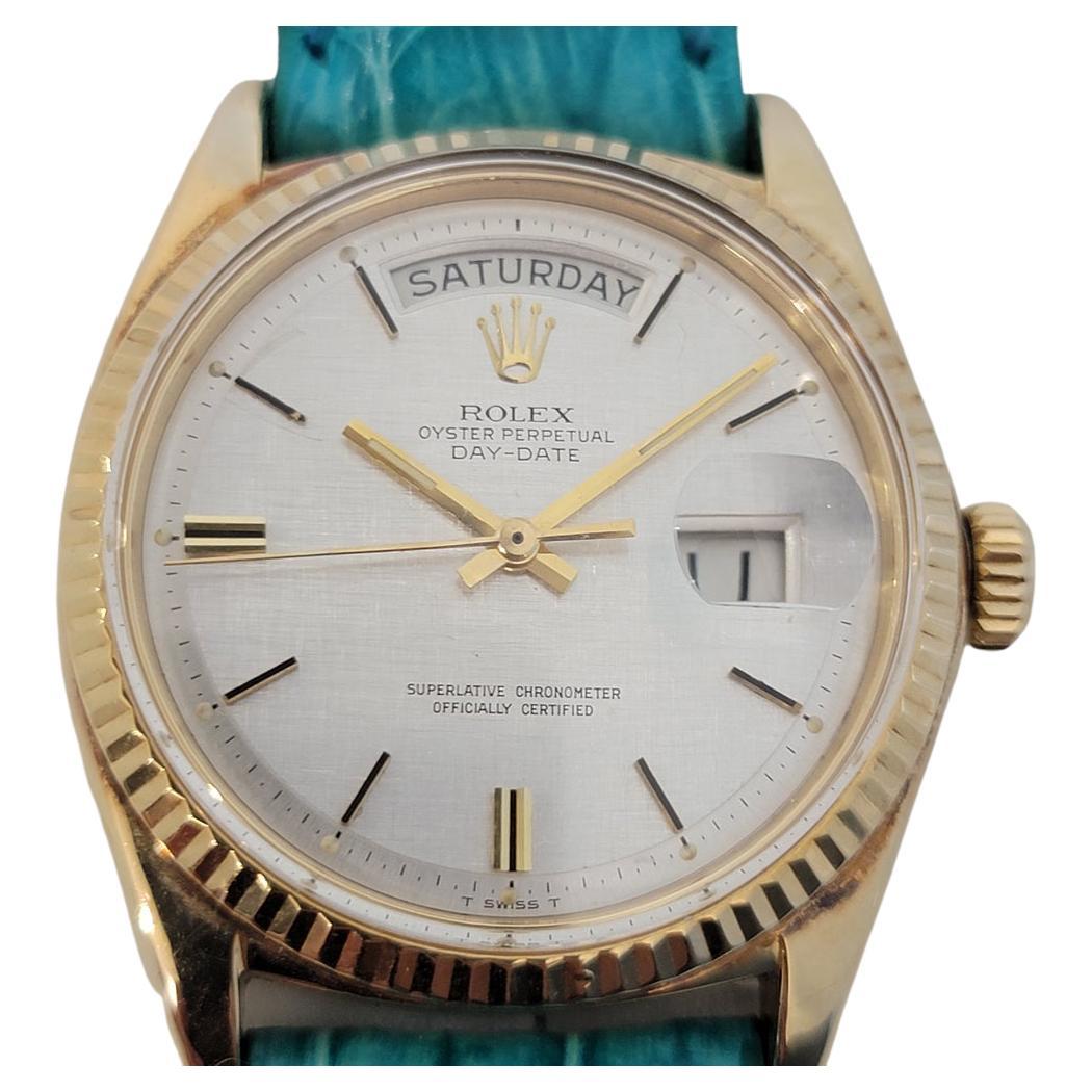 Mens Rolex Day Date President 1803 18k 