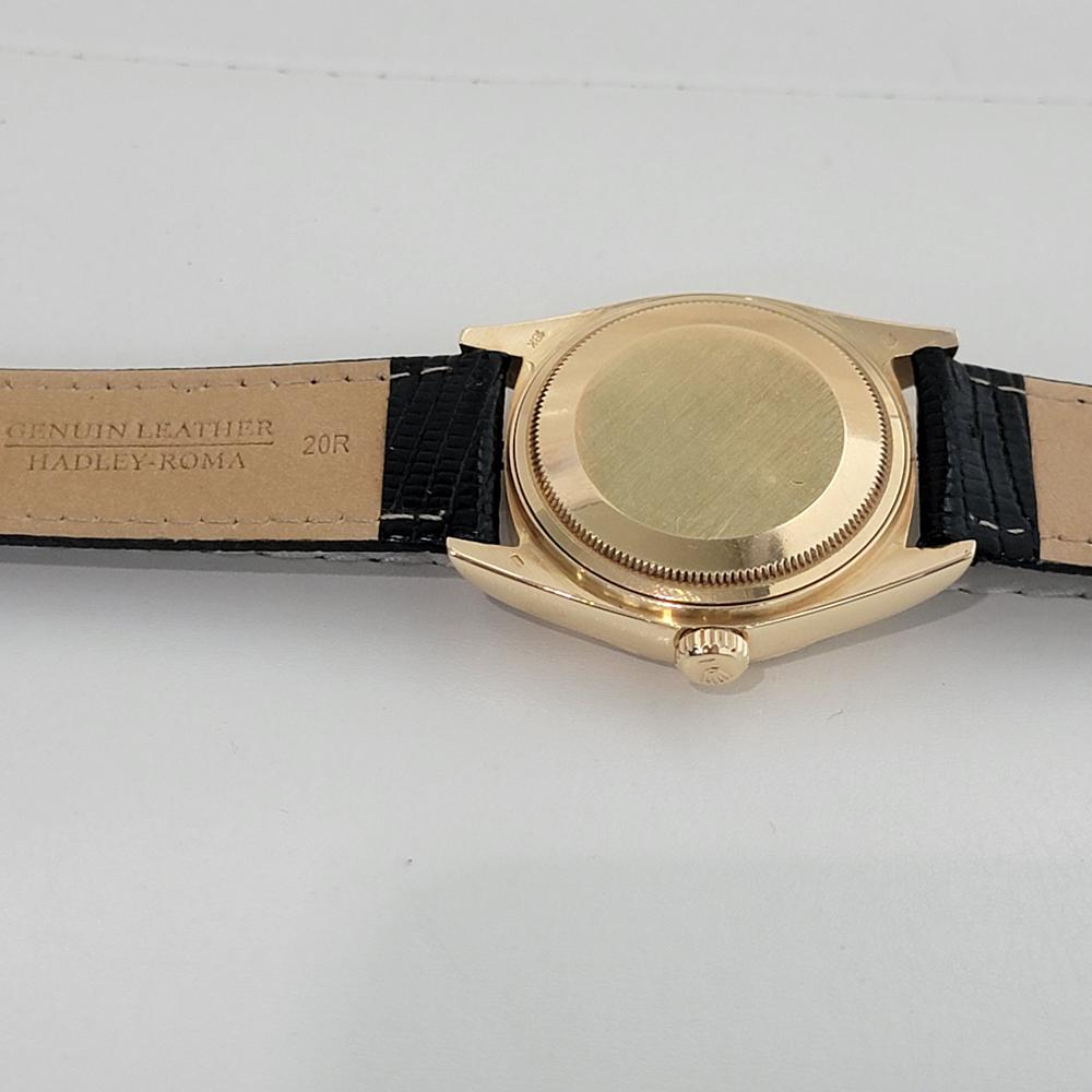 Mens Rolex Day Date President 18038 18k Gold Automatic 1980s w Papers NA101 5