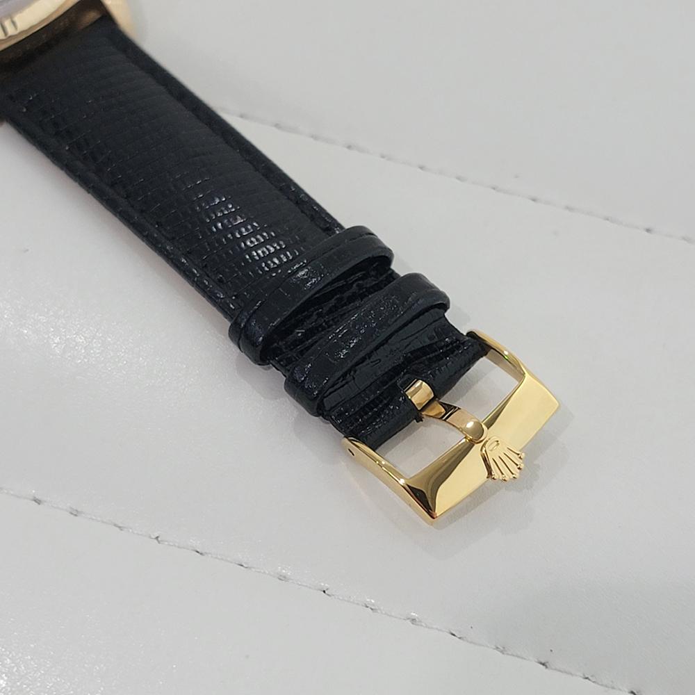 Mens Rolex Day Date President 18038 18k Gold Automatic 1980s w Papers NA101 3
