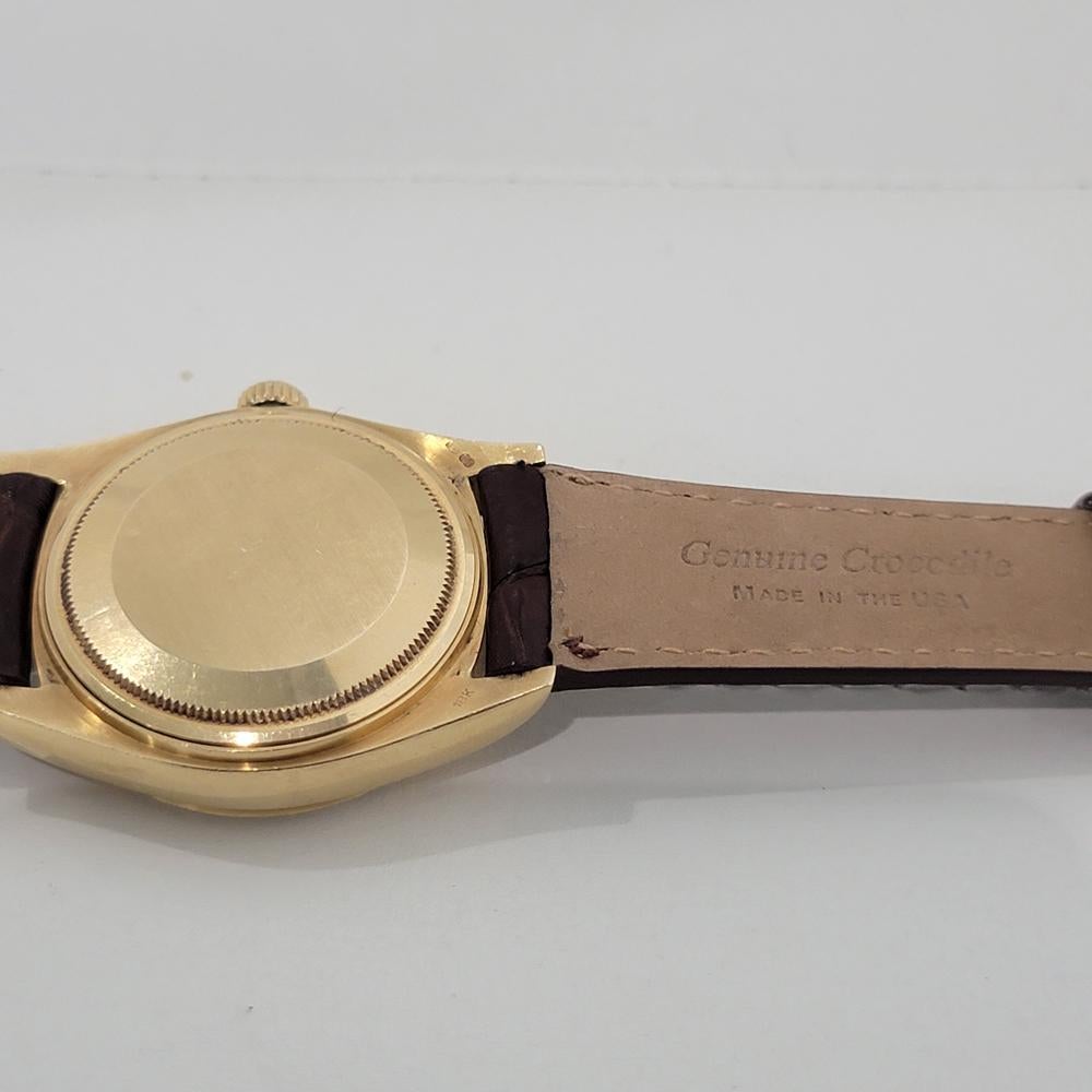 Mens Rolex Day Date President 18078 18k Solid Gold Automatic 1970s Luxury RA409 5