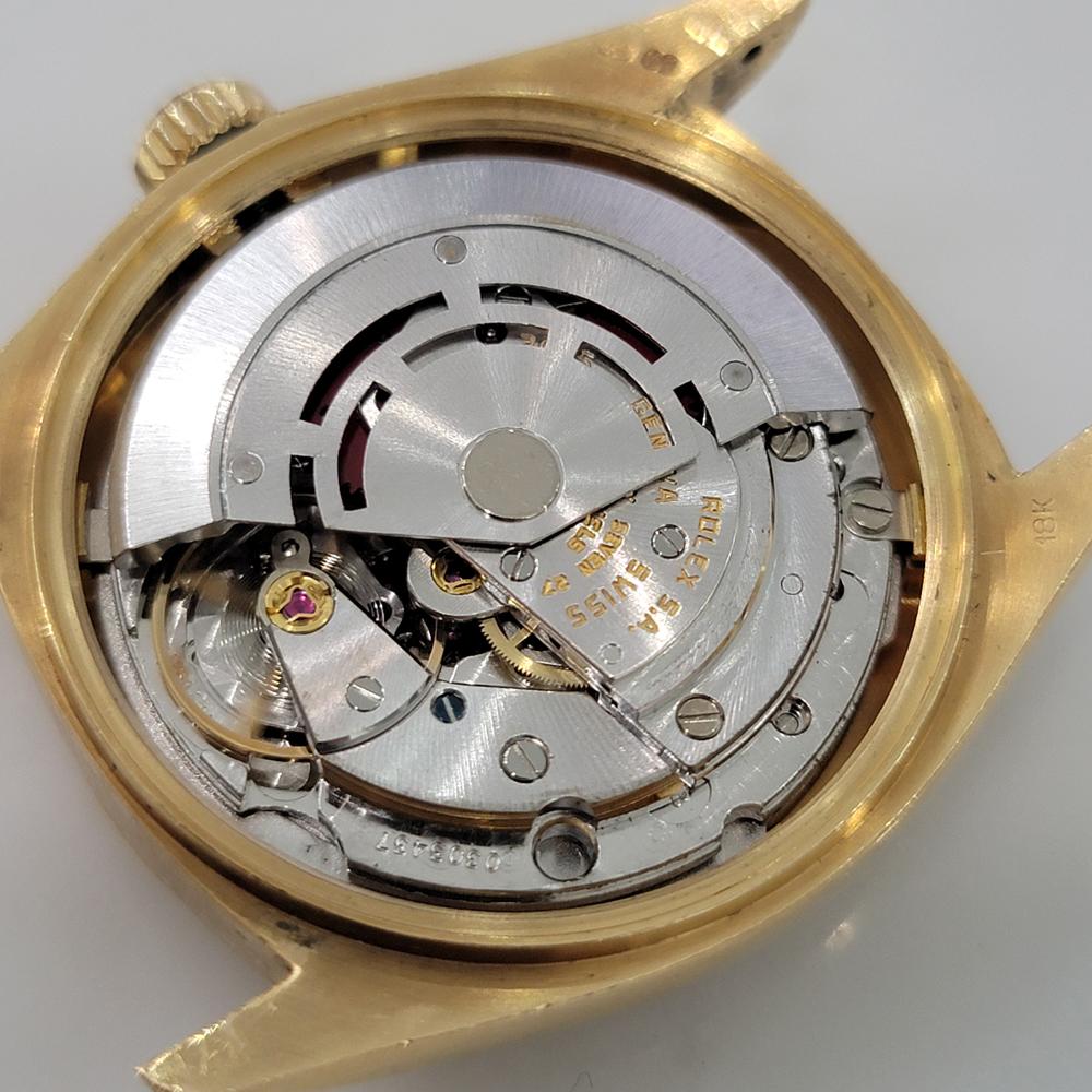 Mens Rolex Day Date President 18078 18k Solid Gold Automatic 1970s Luxury RA409 6