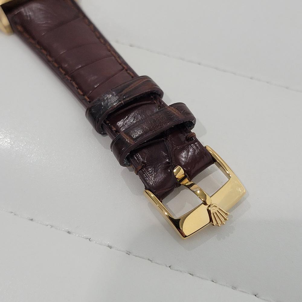 Mens Rolex Day Date President 18078 18k Solid Gold Automatic 1970s Luxury RA409 3