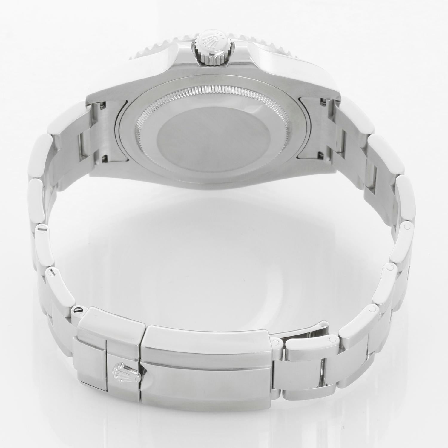 Rolex GMT - Master II Edelstahl Herrenuhr Schwarz/Blaue Lünette 116710 (11671 im Angebot 1