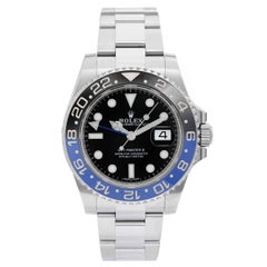 Rolex Stainless steel GMT-Master II Automatic Wristwatch