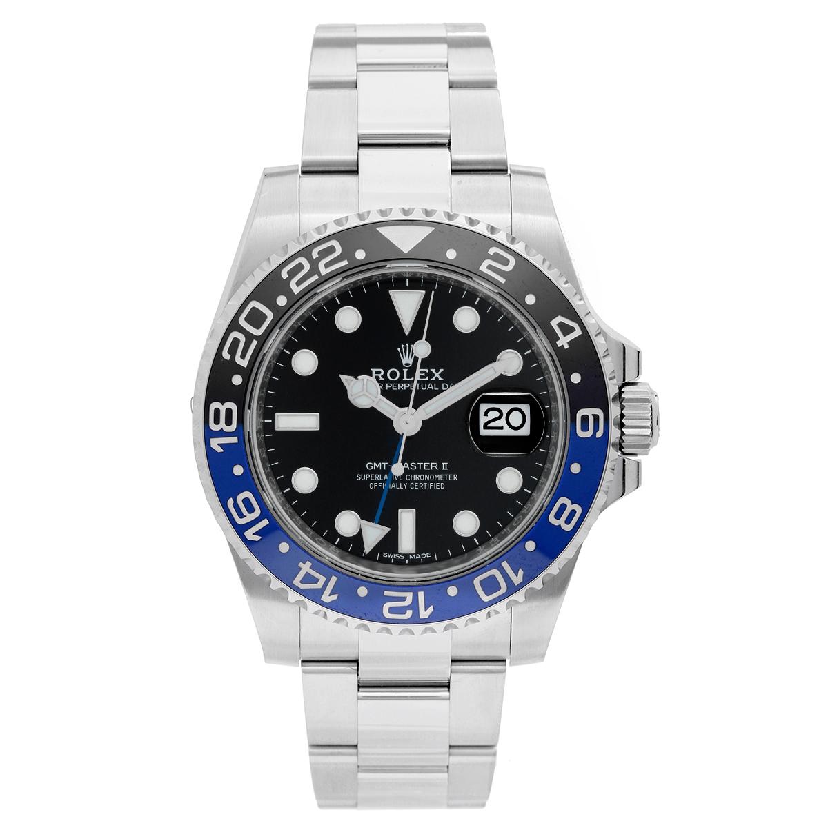 Men's Rolex GMT-Master II Watch 116710 '116710B'