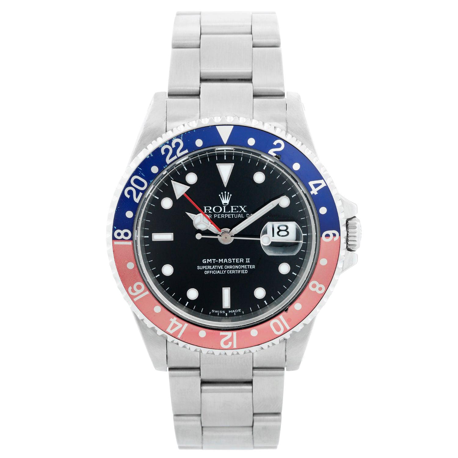 Men's Rolex GMT-Master II Watch 16710