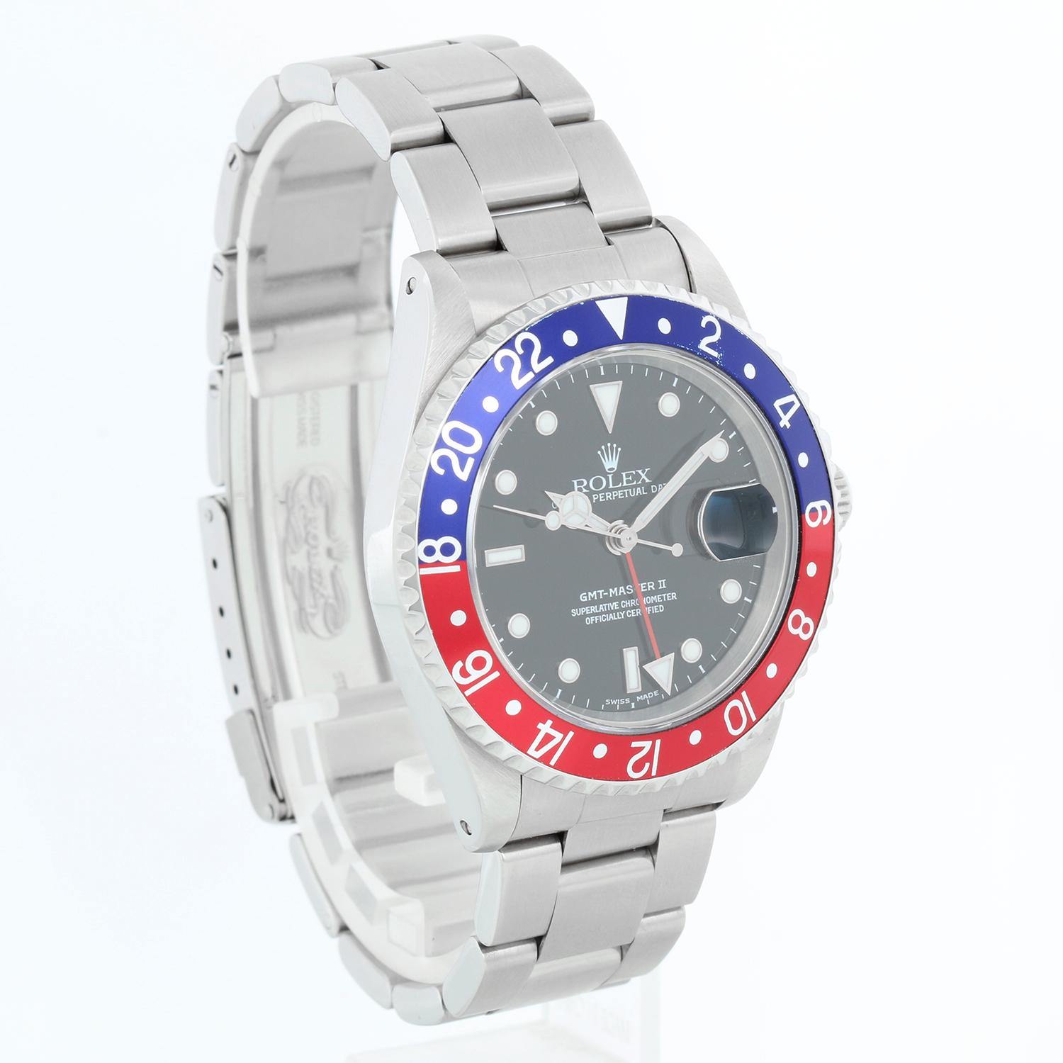 Orologio da uomo Rolex GMT - Master II 16710 Pepsi con ghiera girevole In condizioni ottime a Dallas, TX