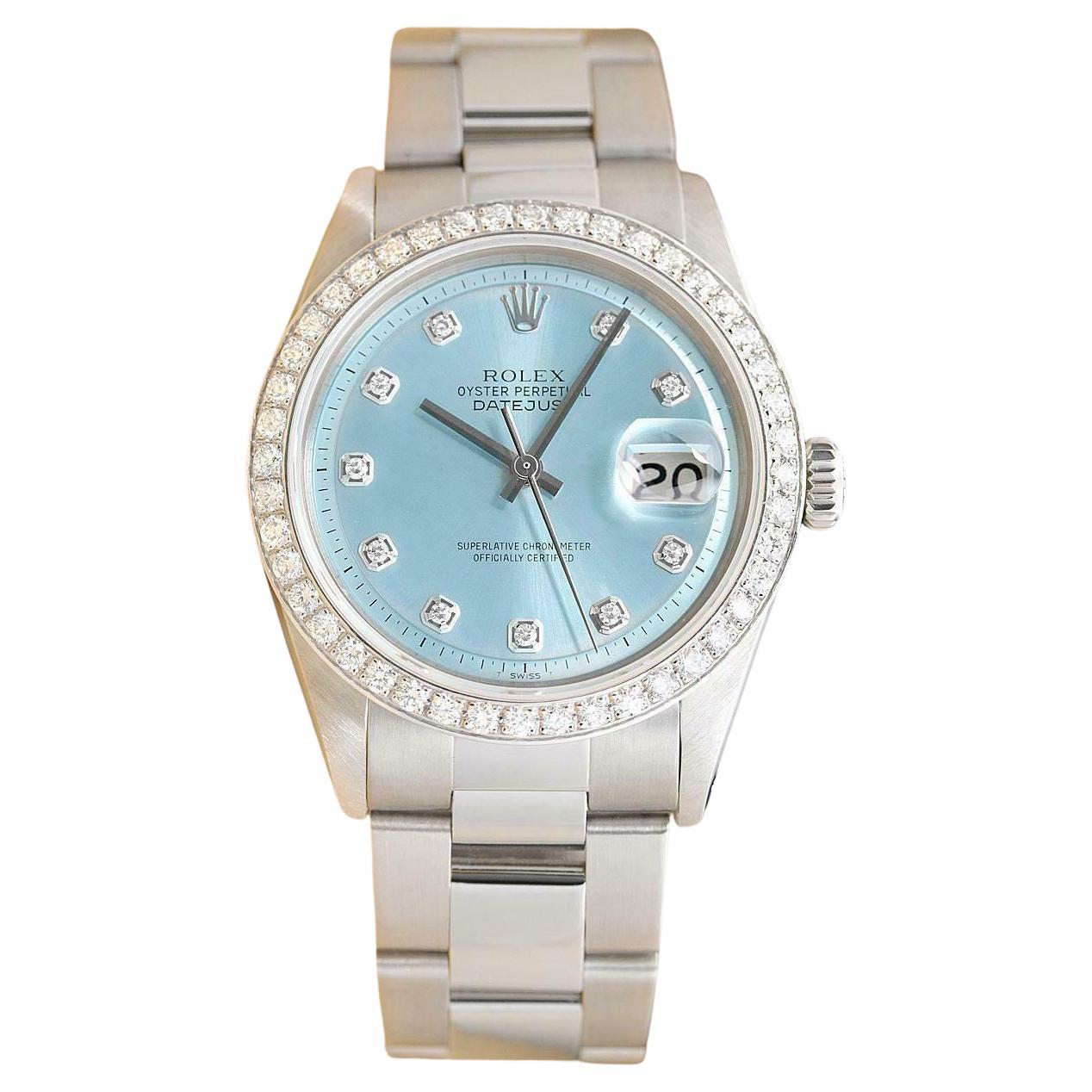 rolex ice blue