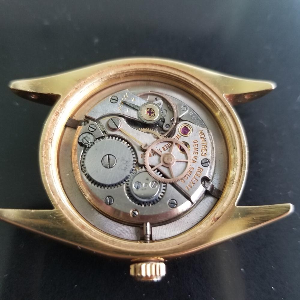 Men's Rolex OysteDate Precision 6494 Gold-Capped Hand-Wind, c.1950s MA199GRN 7