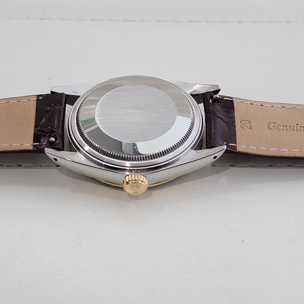 Mens Rolex Oyster 16013 Datejust 36mm 18k SS Computer Dial Automatic 1980s RA524 For Sale 6