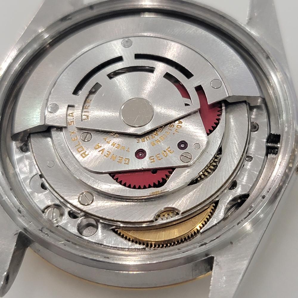 Mens Rolex Oyster 16013 Datejust 36mm 18k SS Computer Dial Automatic 1980s RA524 For Sale 7