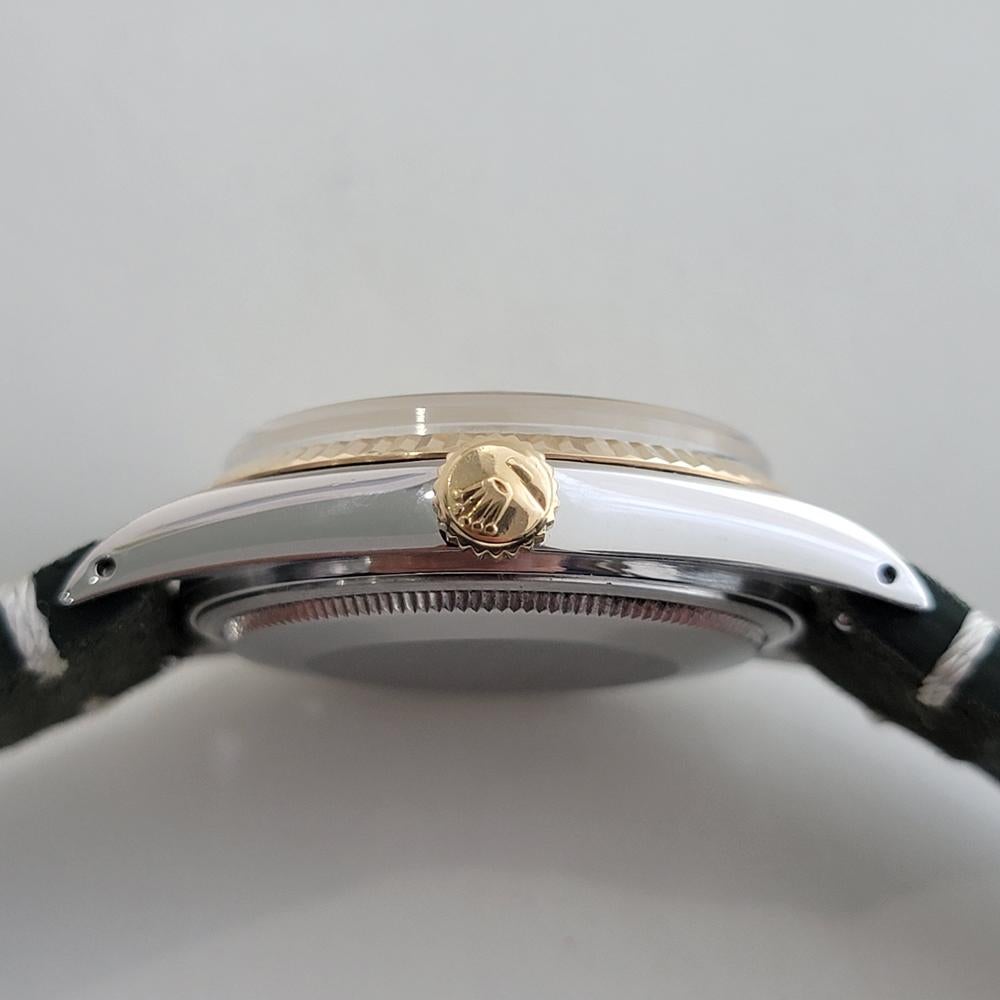 Mens Rolex Oyster 16013 Datejust 36mm 18k SS Computer Dial Automatic 1980s RA524 For Sale 5