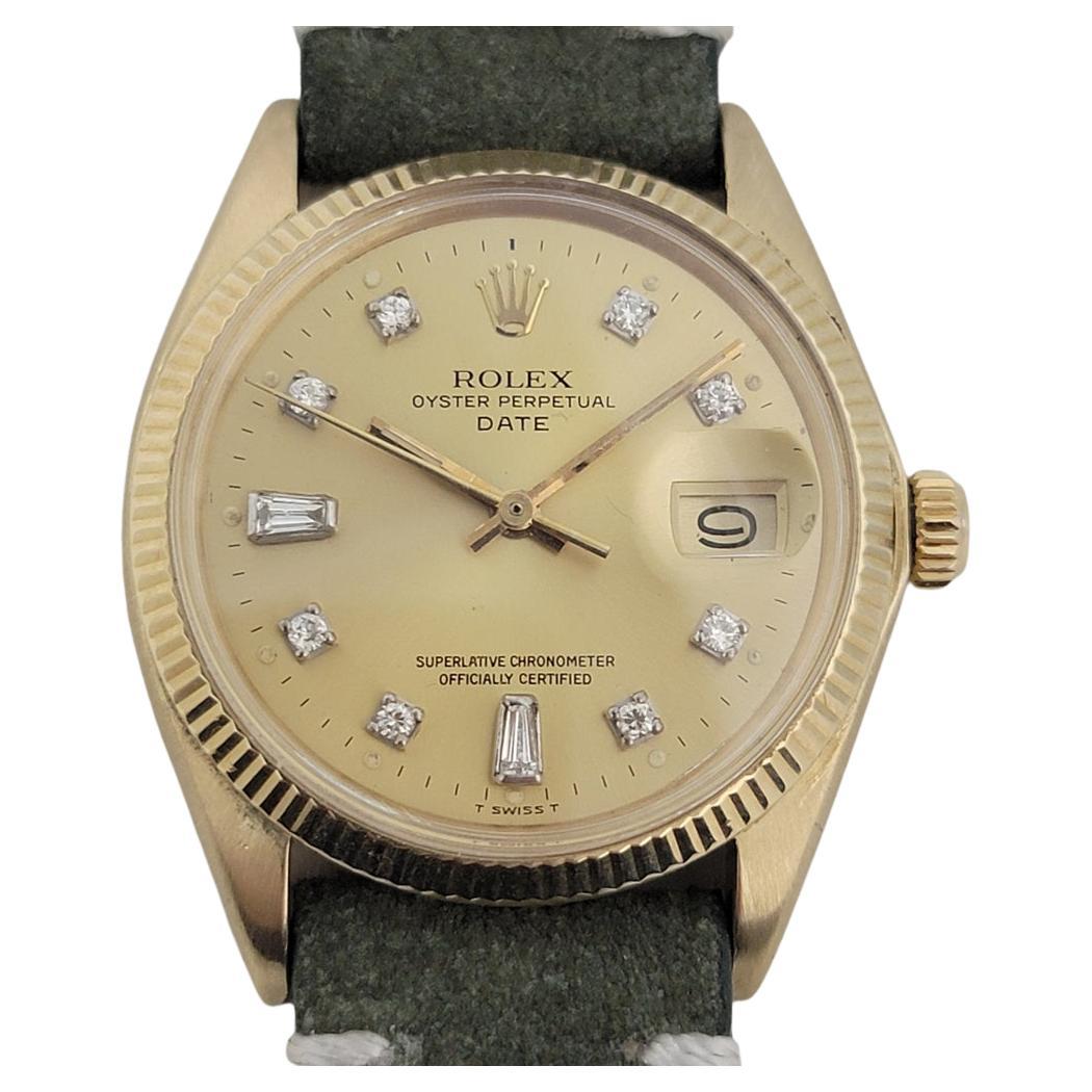 Do Rolex watches come in 14k gold?