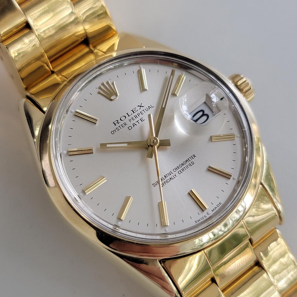rolex 1550 gold plated