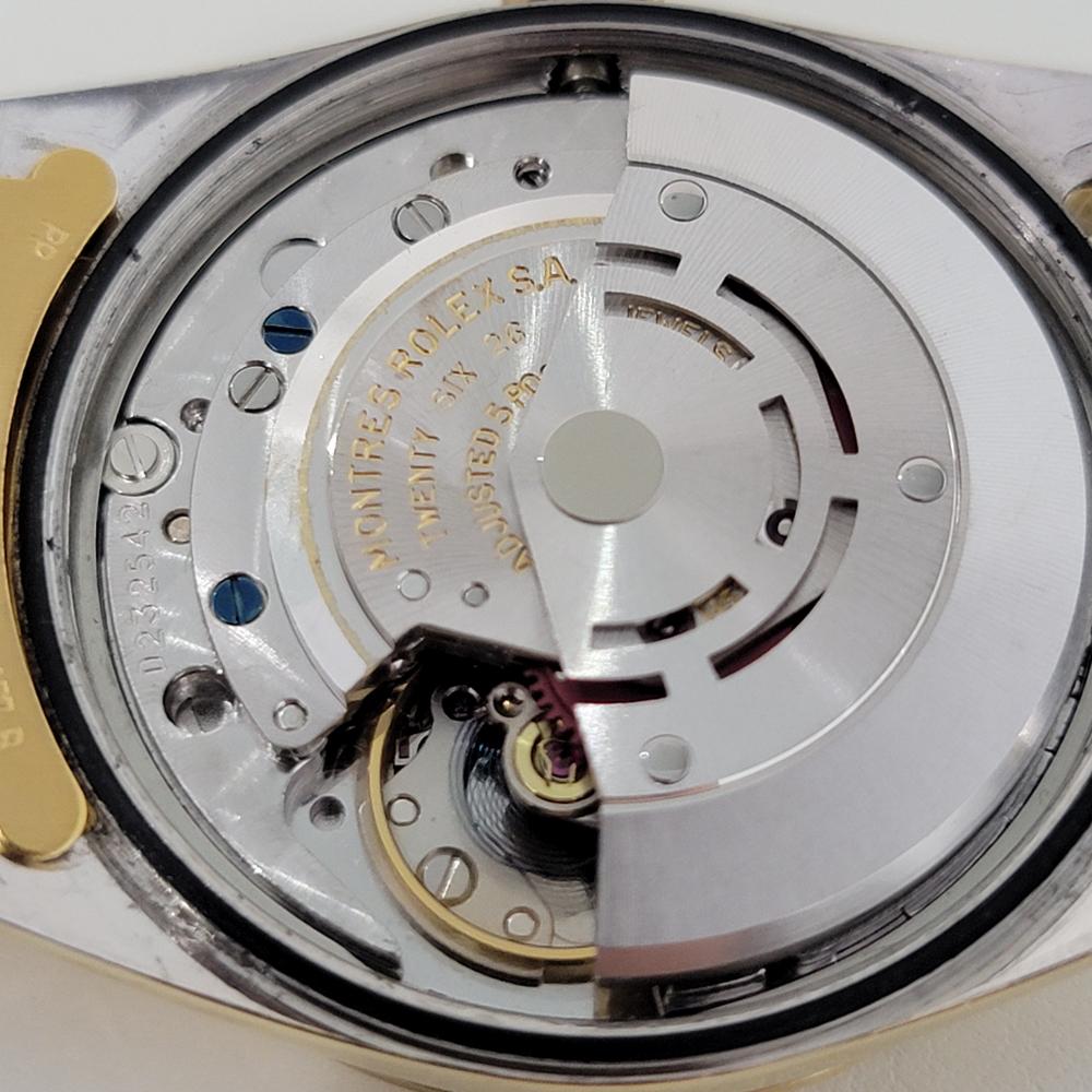 Mens Rolex Oyster Date Ref 1550 Gold Capped Automatic 1970s w Pouch RA158 2