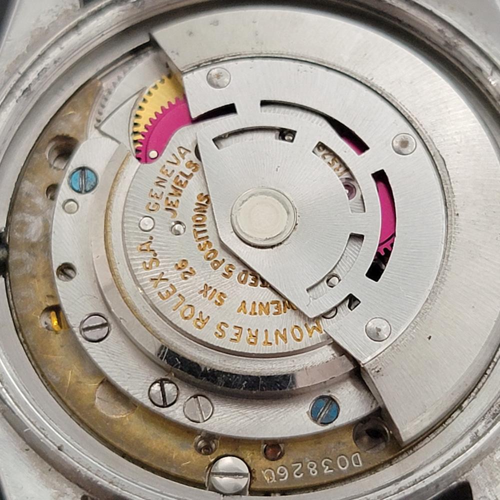 Mens Rolex Oyster Datejust 1600 Automatic Diamond Dial 1960s Swiss RA233  For Sale at 1stDibs