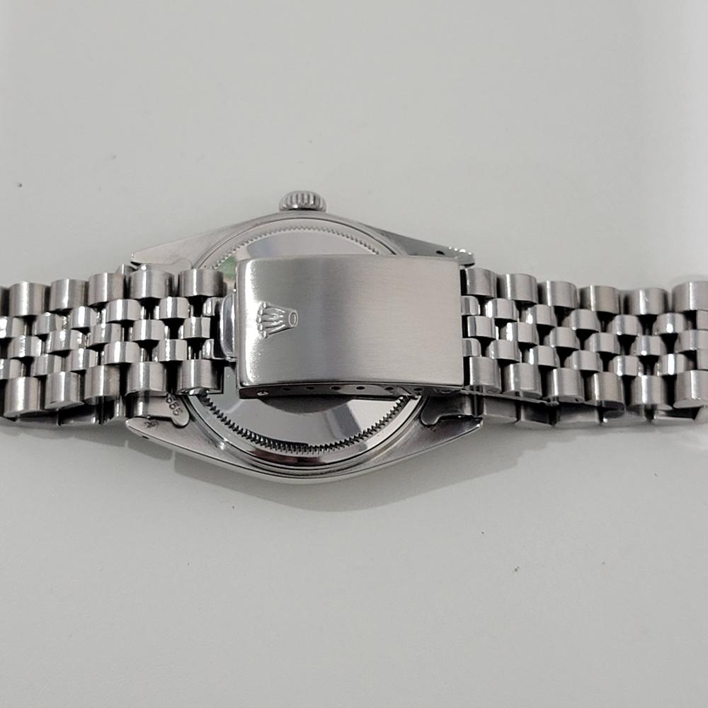 Rolex Oyster Datejust 1601 36 mm or 18 carats SS automatique vintage des années 1970 RA388S 7