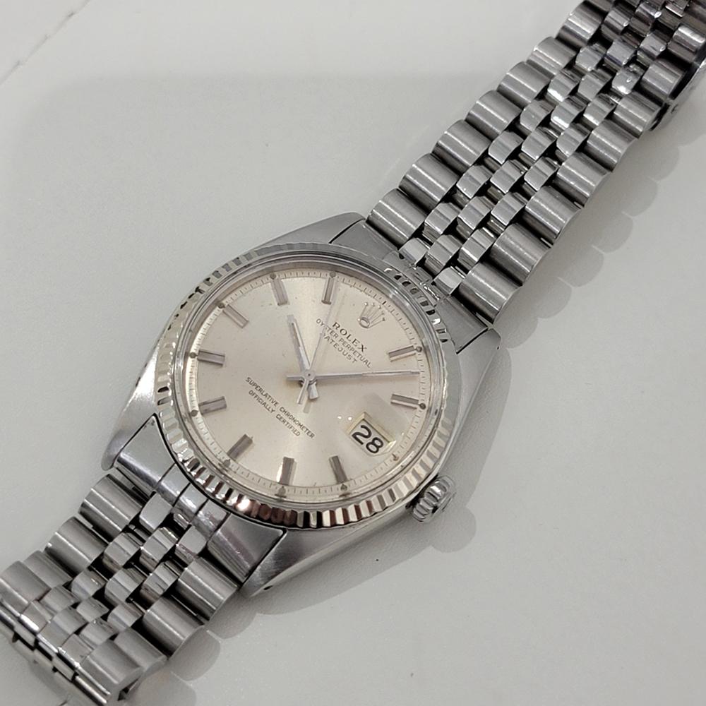 Rolex Oyster Datejust 1601 36 mm or 18 carats SS automatique vintage des années 1970 RA388S 3