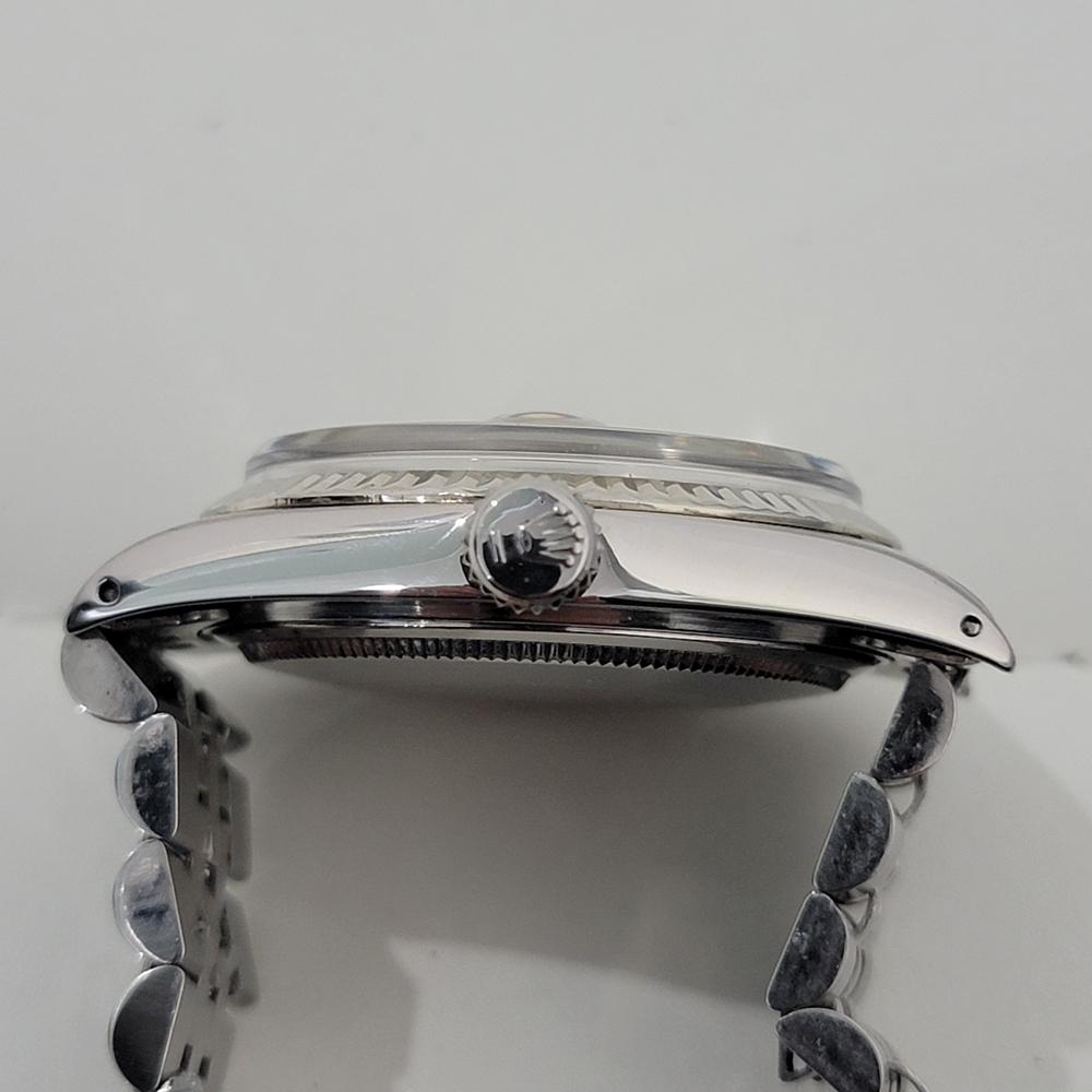 Rolex Oyster Datejust 1601 36 mm or 18 carats SS automatique vintage des années 1970 RA388S 4