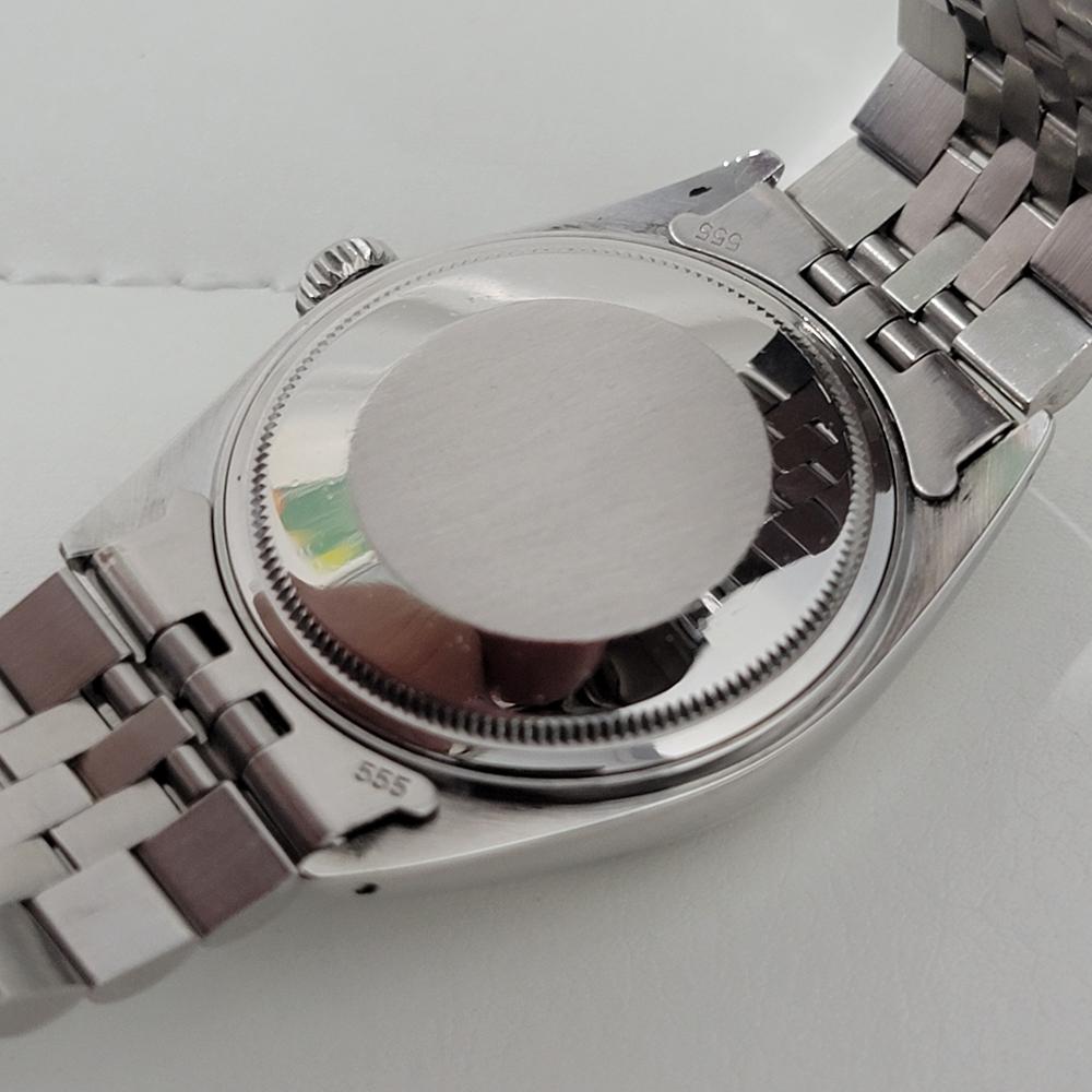Rolex Oyster Datejust 1601 36 mm or 18 carats SS automatique vintage des années 1970 RA388S 5