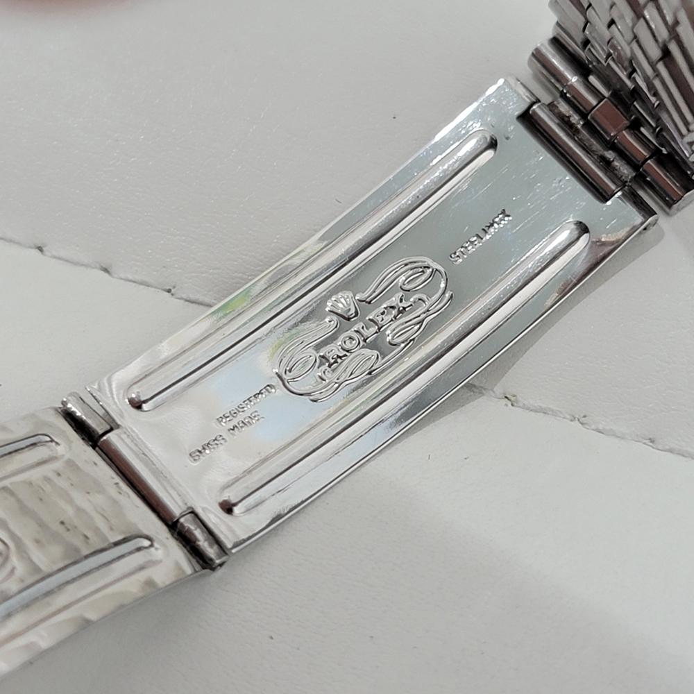 Rolex Oyster Datejust 1601 36 mm or rose 18 carats automatique SS, années 1960 NA126S 6
