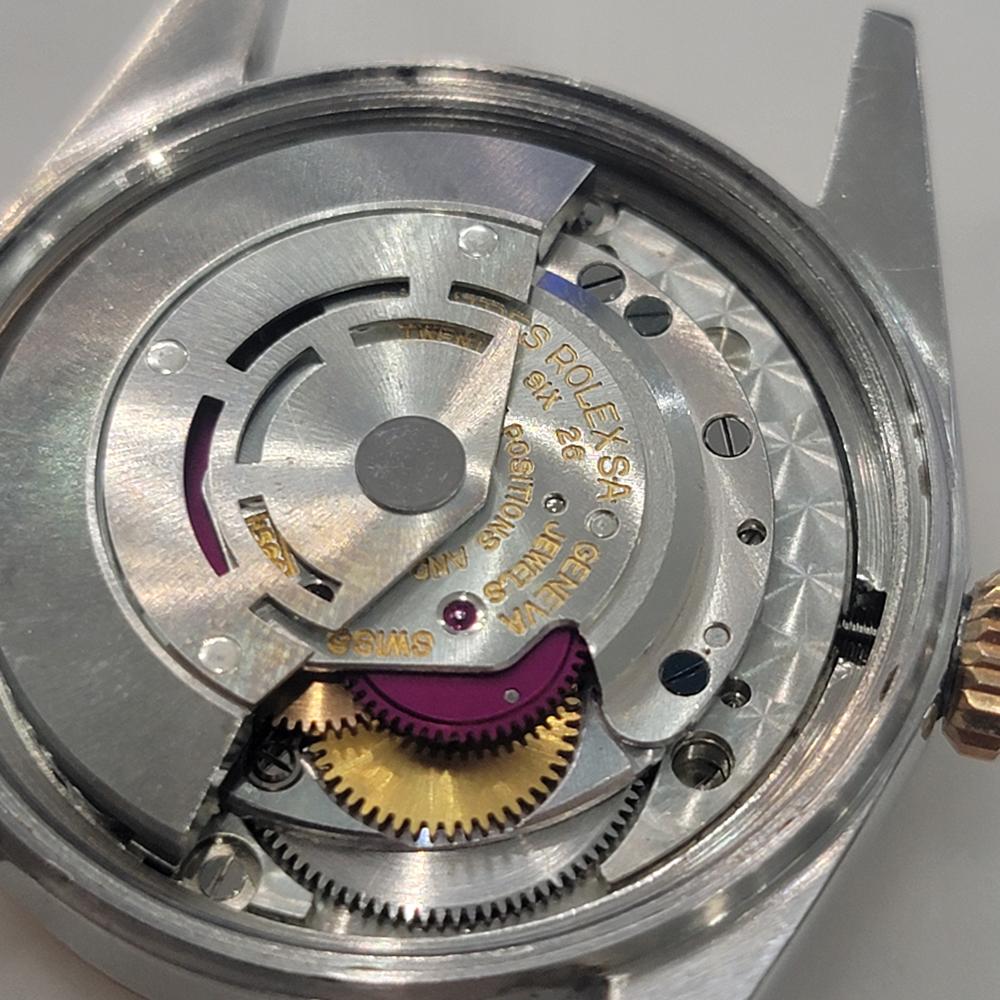 Rolex Oyster Datejust 1601 36 mm or rose 18 carats automatique SS, années 1960 NA126S 8