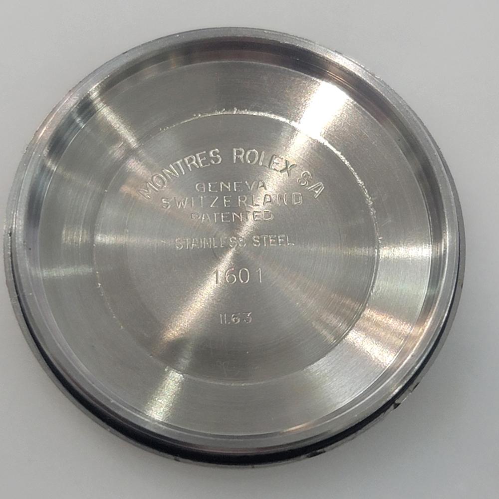 Rolex Oyster Datejust 1601 36 mm or rose 18 carats automatique SS, années 1960 NA126S 9