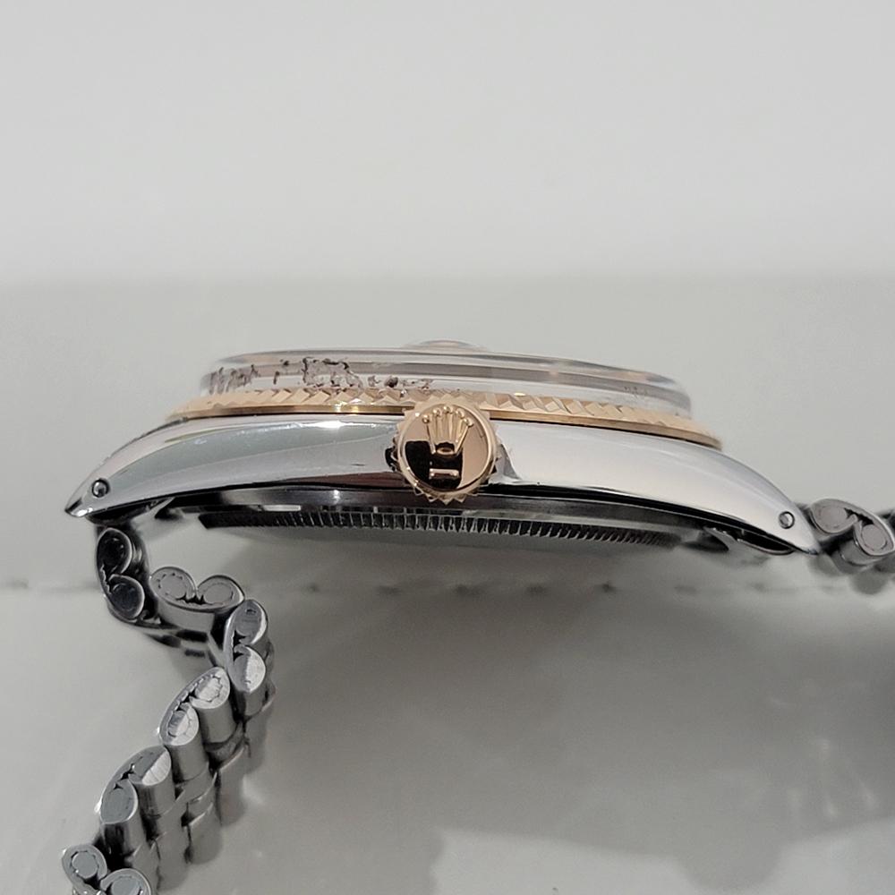 Rolex Oyster Datejust 1601 36 mm or rose 18 carats automatique SS, années 1960 NA126S 4