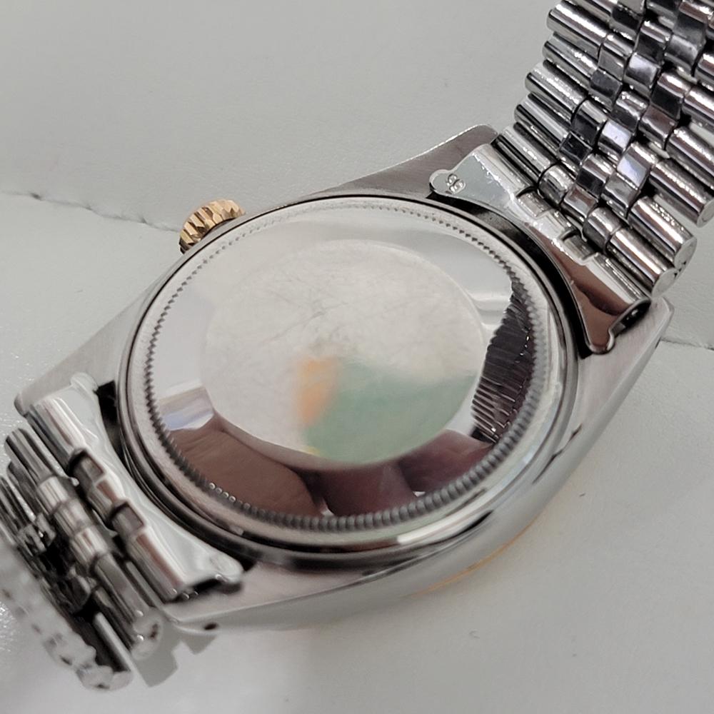 Rolex Oyster Datejust 1601 36 mm or rose 18 carats automatique SS, années 1960 NA126S 5