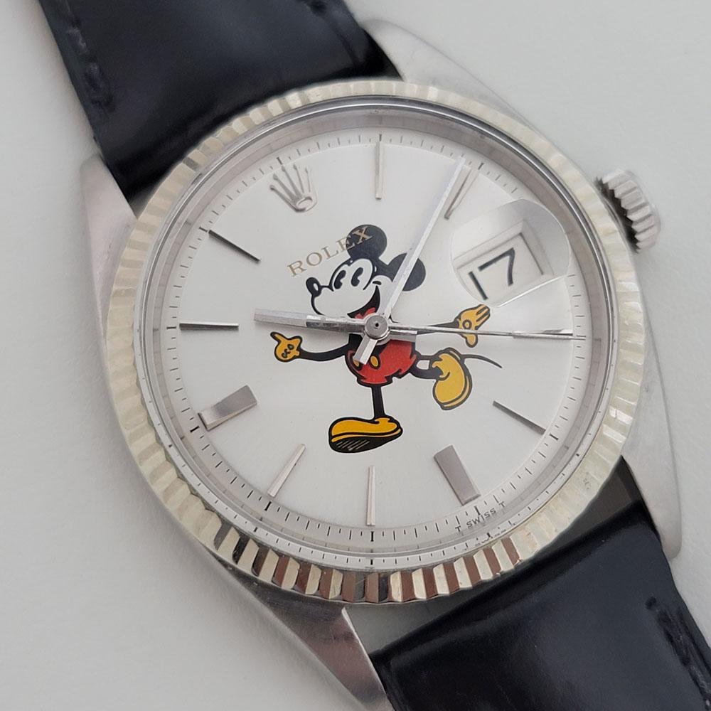 rolex 1601 mickey mouse