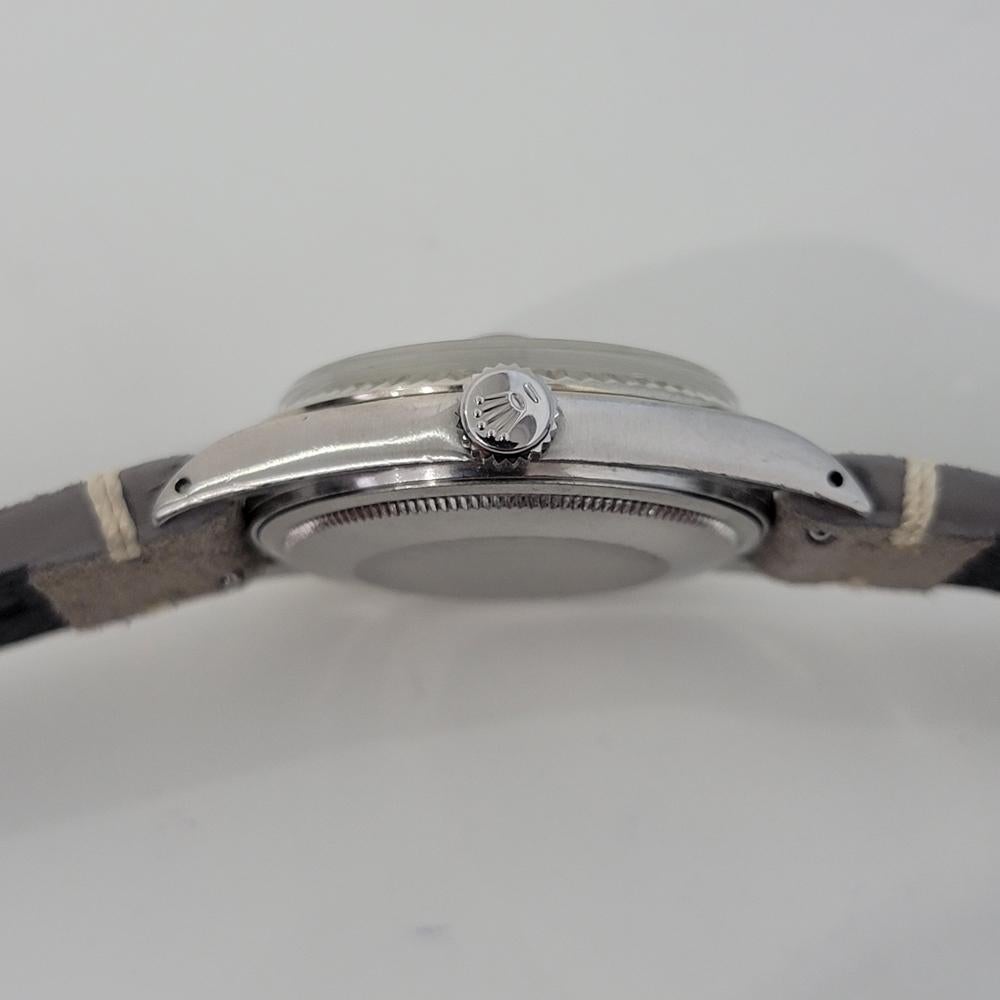 Herren Rolex Oyster Datejust 1601 18k SS Mickey Zifferblatt Automatik, 1970er Jahre RJC199 5
