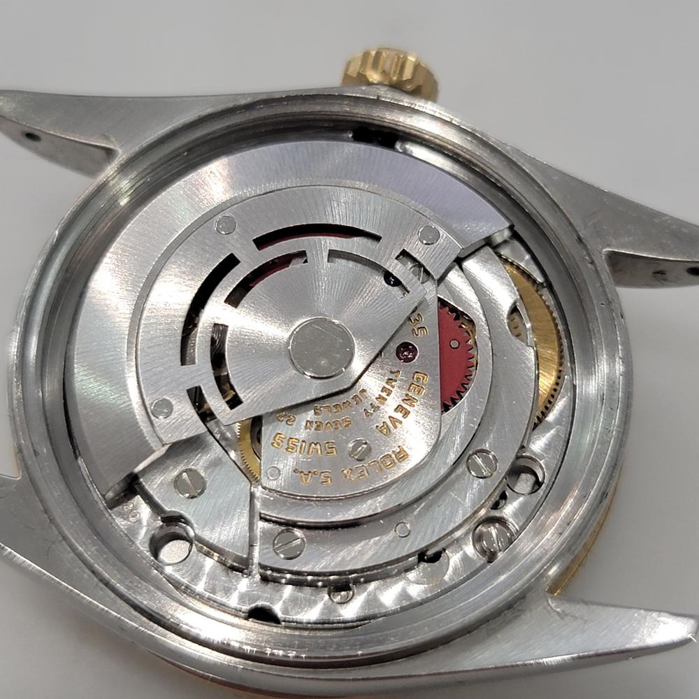 Herren Rolex Oyster Datejust 16030 18k SS Automatik-Diamant-Lünette 1980er Jahre RA328 8