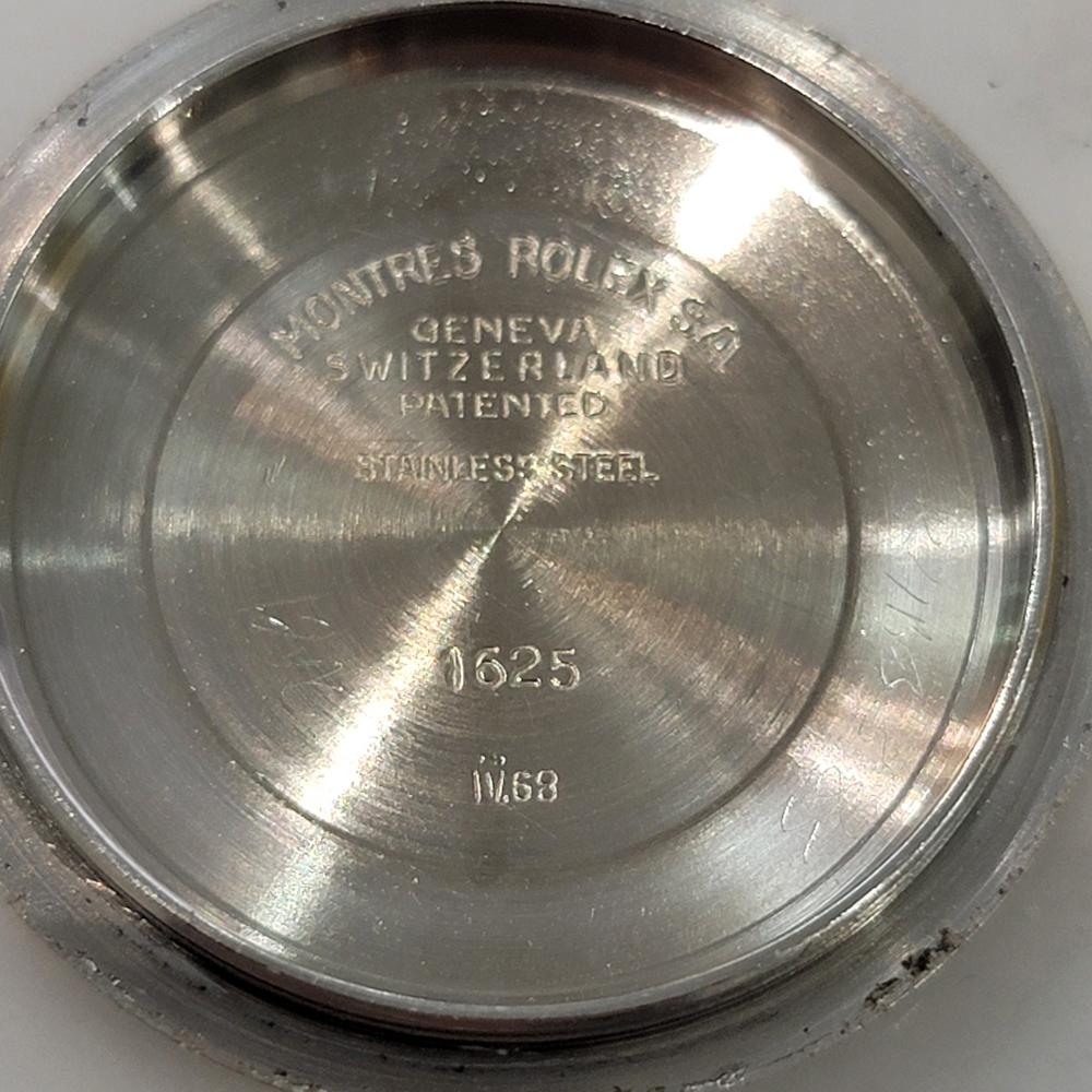 Mens Rolex Oyster Datejust 1625 Thunderbird 18k SS 36mm Automatic 1960s RA421B 7