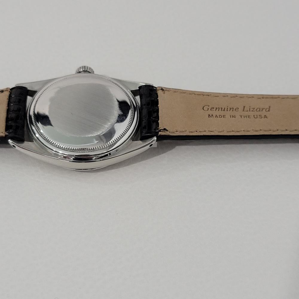 Mens Rolex Oyster Datejust Ref 1600 36mm Automatic Diamond Dial 1960s RA233B 5