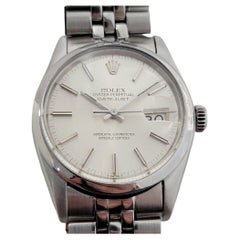 Mens Rolex Oyster Perpetual Datejust Ref 16000 Automatic 1970s Vintage RA315