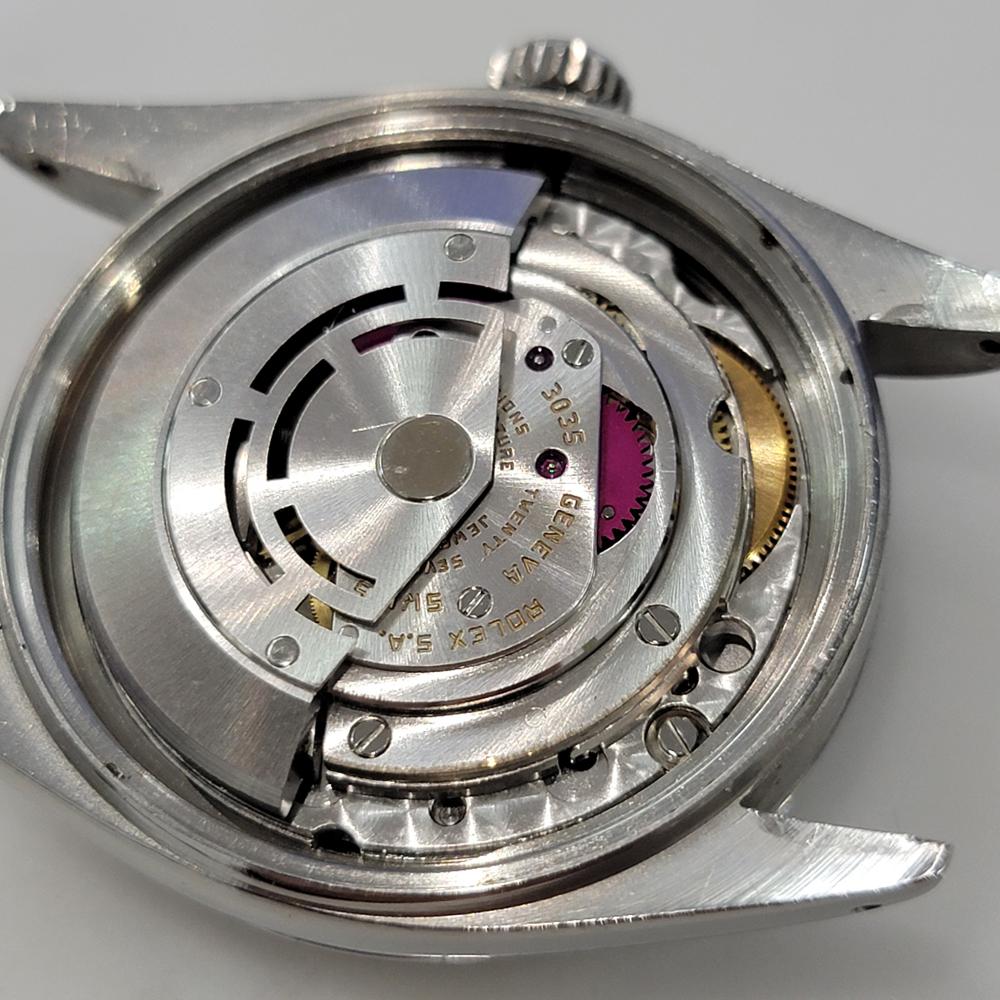 Herren Rolex Oyster Datejust Ref 16000 Automatik 1970er Jahre Vintage Schweizer RA315B 8