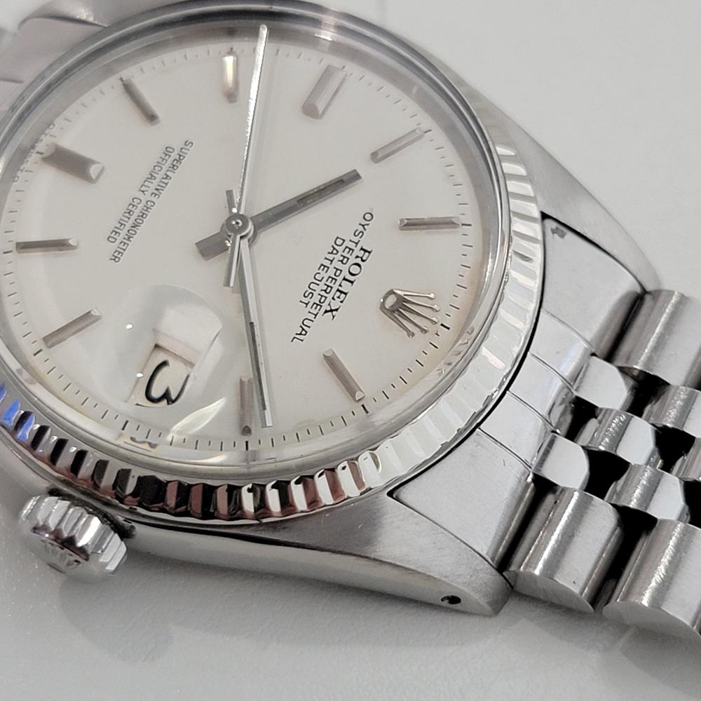 rolex datejust steel