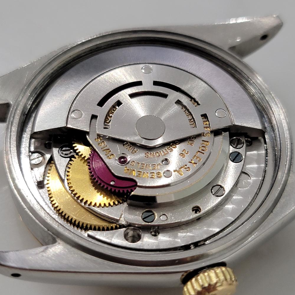 Mens Rolex Oyster Datejust Ref 1601 18k SS Automatic 1970s Vintage RJC172 7