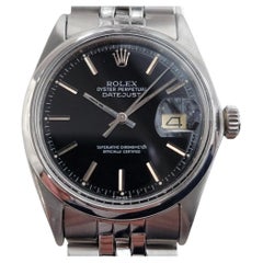 Mens Rolex Oyster Datejust Ref 1601 Automatic 1960s Swiss Vintage RA131S