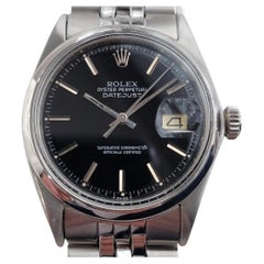 Uomo Rolex Oyster Datejust Ref 1601 Automatico 1960s Svizzera Vintage RA131S
