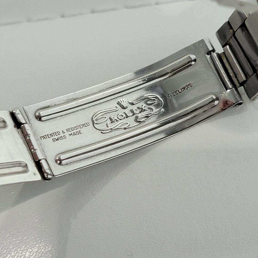 Mens Rolex Oyster Datejust Ref 1601 Diamond Set Automatic 1970s RA305 3